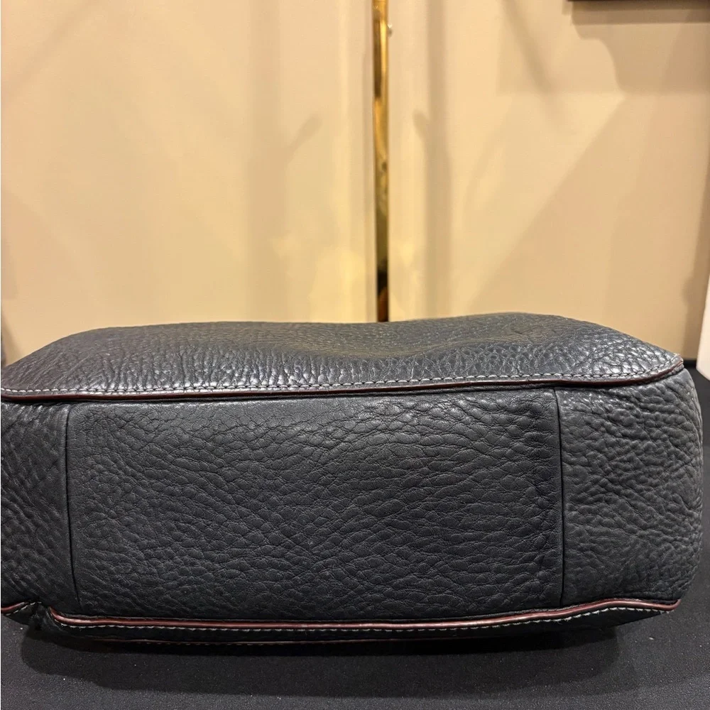 Coach Chelsea Hobo Black Pebbled Leather Shoulder Bag